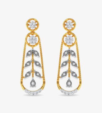Beautiful Diamond Ximena Earring Rose Gold