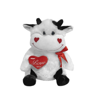 Αγελαδίτσα με Καρδιά & Φιόγκο 35cm